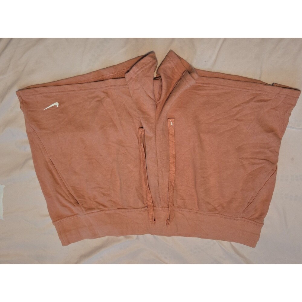 Nike Sportswear Women's Jersey Easy Shorts Size XL Terracotta Madder Root Orange